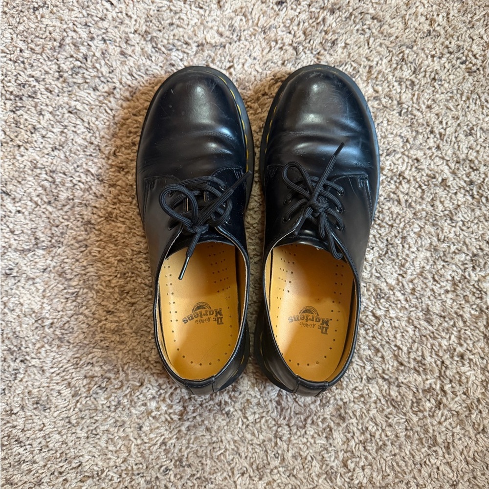 Dr. Martens Black Leather Shoes